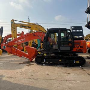 Excavadora HITACHI de 12 toneladas usada, original de Japón, excavadora Hitachi ZX 120 en buen estado. - Product Image 5