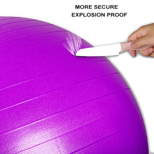 <span class=keywords><strong>Ballon</strong></span> <span class=keywords><strong>de</strong></span> yoga en PVC personnalisé avec logo, <span class=keywords><strong>65</strong></span> <span class=keywords><strong>cm</strong></span>, anti-éclatement, pour l'équilibre, le fitness, la <span class=keywords><strong>gymnastique</strong></span>, le sport et le massage, écologique, vente en gros - Product Image 4