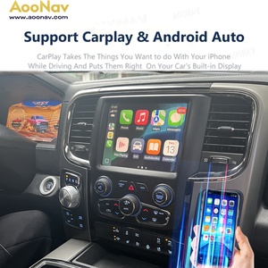 Aoonav กล่องถอดรหัสระบบแอนดรอยด์ Qualcomm Snapdragon สำหรับ Dodge RAM 2013-2018ไร้สาย CarPlay หน้าจอสเตอริโอ - Product Image 2