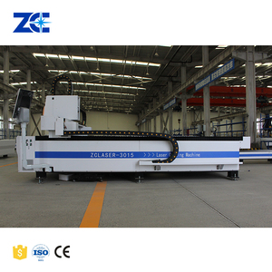 เครื่องตัดเลเซอร์ CNC กำลังสูงจากจีน 1500W 1000W 3000W สำหรับตัดแผ่นโลหะ คาร์บอน ทองเหลือง ท่อโลหะ ไฟเบอร์ ท่อ 3 เมตร รองรับโปรแกรม Cypcut AI BMP PLT - Product Image 3