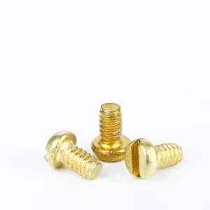 M4 M6 M8 Slotted Pan Head Brass/Copper Fitting Part Machine Screw