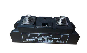 三相 SSR-120DA-3H/SSR-150DA-H 120A/150A 3V-32V 480V DC-AC 高出力ヘビーソリッドステートリレー ラジエーターファン - Product Image 5