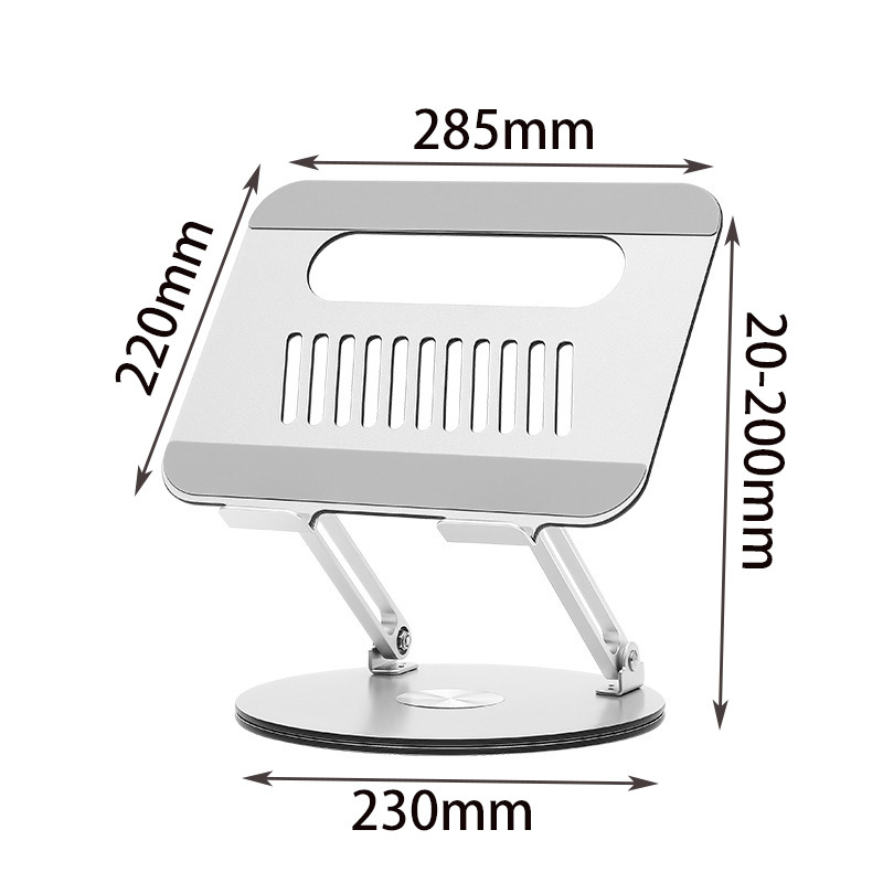 Silver large turntable