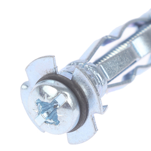 Kit d'<span class=keywords><strong>ancrage</strong></span> et de boulons à expansion pour cloisons sèches en acier galvanisé, capacité 30-65 kg, pour plaques de plâtre et de gypse - Product Image 5