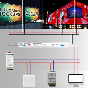 150W DALI & Push Dimmable <b>LED</b> Strips <b>Driver</b> 170-264V AC-DC <b>24V</b> 48V IP67 Waterproof Constant voltage <b>LED</b> Power Supply Transformer - Product Image 6