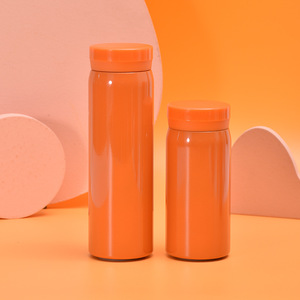 Modern High-gloss Stainless Steel Mini 200ml/300ml Vacuum Insulated Eco-Friendly BPA Free Lid Cute Milk Pocket <b>Cup</b> for Gifts - Product Image 5