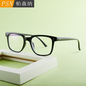 Psn Rectangle Anti Blue Light <b>Eyeglasses</b> <b>Frames</b> Full Rim Unisex 2076 Lightweight Optical Glasses - Product Image 2