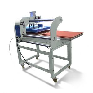 Yunqingtech Máquina de Prensa de Calor Neumática de Doble Estación para Estampado en Caliente y Sublimación de Textiles y Ropa con Deslizamiento Automático 60x80cm - Product Image 5