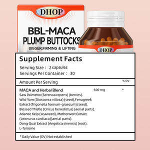 DHOP BBL-kapsül en iyi etki vücut sağlık takviyeleri popo için kalça geliştirme - Product Image 6