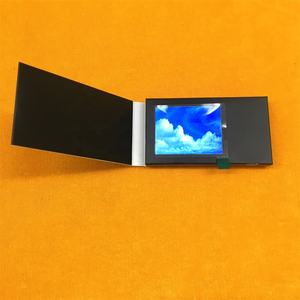 Boîte à bague cadeau pour la Saint-Valentin, brochure vidéo LCD 2,4 pouces, cartes, livre vidéo vierge 128 Mo, carte de vœux pour invités, mariage, <span class=keywords><strong>anniversaire</strong></span> - Product Image 3