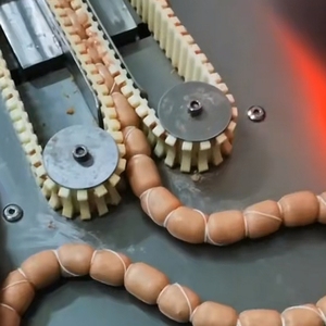 เครื่องทำไส้กรอกกึ่งอัตโนมัติ 380V สแตนเลส 304 สำหรับทำซาลามิ แฮม โพลอนี เหมาะสำหรับร้านอาหาร - Product Image 4