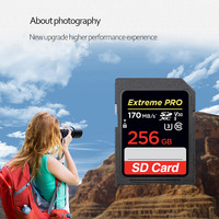 Haute qualité 170 Mo/s Extreme Pro SDXC carte mémoire pour appareils photo et Dashcams offre en gros pour C6 C10 U1U3 V30 V60