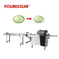 Machine d'emballage automatique pour savon en barre Youngsun YC420X, enveloppeuse horizontale haute vitesse