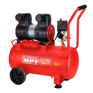 NO MOQ MPT 1400W 40L 7Bar 100% Copper Supper Silent And Oil Free Industrial Car Air Compressor READY FOR SHIPPING
