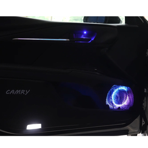 Kit d'éclairage d'ambiance pour voiture, fibres optiques acryliques, symphonie de couleurs, directement du fabricant, pour Toyota Camry (9ème génération) 2024-2025, lampe LED intérieure - Product Image 5