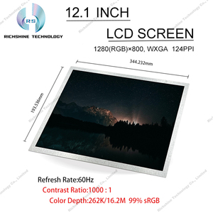Original 12,1 pulgadas 1024x768 XGA LCD pantalla industrial módulo LCD de temperatura amplia G121EAN01.3 - Product Image 4