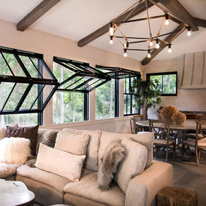 Ventanas de acristalamiento de acordeón plegables de aluminio Ventanas plegables verticales de Balcón de aluminio - Product Image 2