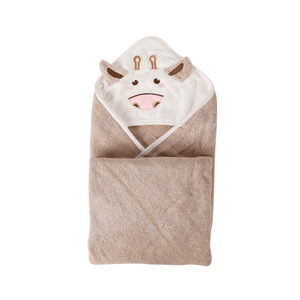 Asciugamano per neonati con cappuccio in pelliccia sintetica, copertina avvolgente in maglia per culla, regolabile, con giocattolo Duoduo Tartaruga, copertina per neonati <span class=keywords><strong>Yoda</strong></span> Lovey, stile musulmano - Product Image 1