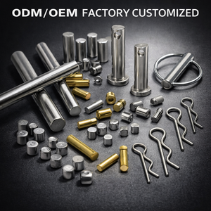 स्टेनलेस स्टील ग्रोव स्प्रिंग पिन आईएसओ 8745 दीन मानक आधा लंबाई वाला टेपर - Product Image 2