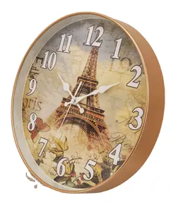 Reloj de venta directa del fabricante, decoración de estatua de diosa, empresa personalizada o Reloj de pared de decoración del hogar