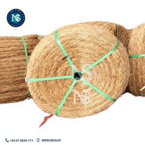 2024 esteras de cuerdas de fibra de coco vietnamitas ecológicas de alta calidad patrón crudo hilado precio con descuento con entrega rápida - Product Image 1