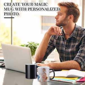 Tazas de Sublimación Personalizadas al por Mayor de 11 oz - Taza de Café Mágica que Cambia de Color con Logotipo, Taza de Cerámica Activada por Calor para Regalo Promocional - Product Image 6