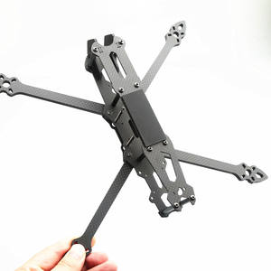 MARK4 Drone FPV de course <span class=keywords><strong>7</strong></span> pouces V2, cadre croisé, <span class=keywords><strong>HD</strong></span>, pour débutants, télécommande longue portée, charge utile, fibre de carbone, pour le vol aérien - Product Image 4