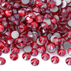 Nuevos colores Septiembre Venta al por mayor Baby Blue Rhinestone Nuevo diseño No Hotfix Flat Back Crystal Glass para ropa de uñas DIY - Product Image 2