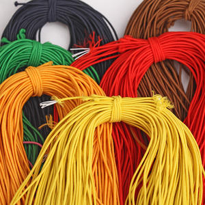 <span class=keywords><strong>Cordon</strong></span> <span class=keywords><strong>élastique</strong></span> <span class=keywords><strong>rond</strong></span> coloré en gros <span class=keywords><strong>2</strong></span> / <span class=keywords><strong>2</strong></span>,5 / 3 <span class=keywords><strong>mm</strong></span> Caoutchouc latex haute résistance pour vêtements - Product Image 6