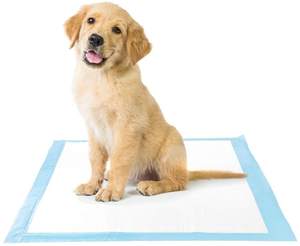 Hundetrainingsmatte Urin-Windelunterlage Pinkelmatte Baumwolle 3-lagig für Haustiertraining - Product Image 5