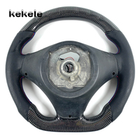 Volant en cuir perforé en fibre de carbone M Performance pour BMW Série 3 E81 E82 E87 E88 E90 E91 E92 E93 2005-2013