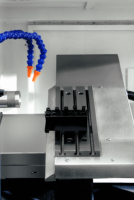 Tour à métaux à banc incliné, tour CNC, machine à métaux CNC miniature, petit tour CNC, machine de découpe en acier inoxydable, automatique