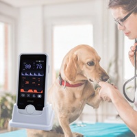 Oxymètre de pouls vétérinaire USMILEPET pour animaux, bétail et animaux de compagnie, moniteur de signes vitaux portable avec écran LCD HD