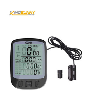 Compteur de <span class=keywords><strong>code</strong></span> de vélo filaire étanche compteur de vitesse odomètre de vélo de montagne ordinateurs de vélo filaires avec chronomètre - Product Image 6