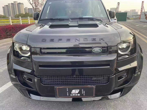 Kit de Carrocería Negro Brillante de Alta Calidad para Land <span class=keywords><strong>Rover</strong></span> Defender <span class=keywords><strong>007</strong></span> - Parachoques Delantero/Trasero/Rejilla/Cubierta de Moldura/Embellecedor/Faldones Laterales (Nuevo) - Product Image 4