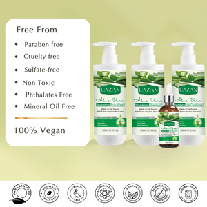 Shampoo et revitalisant éclaircissant à l'aloe vera, label privé, <span class=keywords><strong>cheveux</strong></span> noirs, antipelliculaire et anti-<span class=keywords><strong>démangeaisons</strong></span>, croissance des <span class=keywords><strong>cheveux</strong></span>, organique, clair - Product Image 3