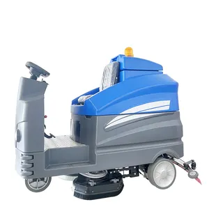 Cordless Industrial Electric Auto Hardwood Concrete Cement Tile Grout Scrubber Machine