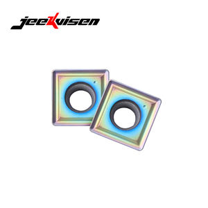 Insertos para Taladro en U Jeekvisen SPMG110408-TG JS115P, Herramientas de Torneado de Acero Superduro CNC, Cortador para Torno - Product Image 1