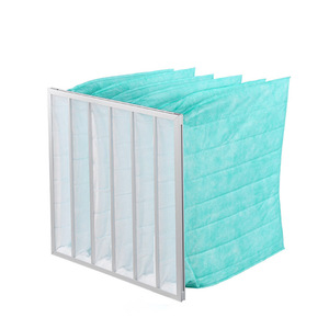 Filtre de poche éco-responsable de qualité moyenne à haute efficacité pour purificateur d'air commercial à circulation d'air – Vente chaude usine - Product Image 2