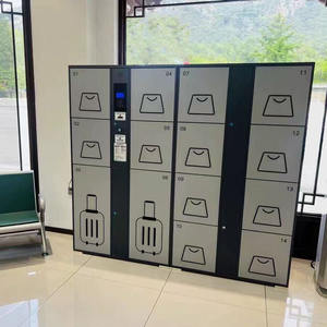 Centre commercial écologique Code de numérisation de <span class=keywords><strong>téléphone</strong></span> portable Système de mise en réseau temporaire Casiers à bagages de stockage intelligents en libre-service - Product Image 1