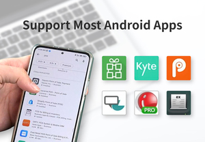 Xách tay mini Máy in hóa đơn nhiệt cầm tay cho kết nối bluetooth cho các thiết bị di động không dây mini vé Sticker máy in - Product Image 4