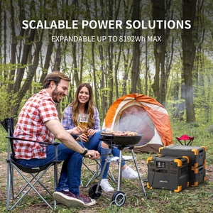 Générateur solaire portable PECRON E2400LFP 2400W, station d'alimentation LiFePO4 2048Wh pour le camping et les activités de plein air, stock UE/USA - Product Image 2