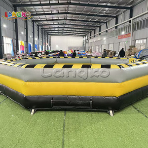Juego Inflable Comercial Meltdown Wipeout, Juego de PVC Last Man Standing Sweeper para Fiestas de Adultos, <span class=keywords><strong>Alquiler</strong></span> para Carnavales - Product Image 3