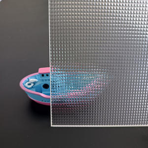 Claro bronce gris estriado vidrio templado seguridad privacidad decorativo textura endurecida patrón de lengüeta hoja de vidrio proveedor - Product Image 2