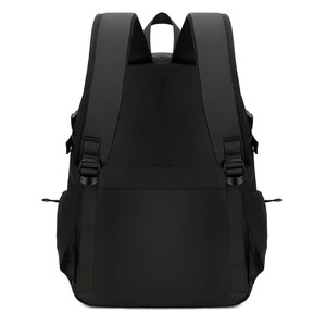 Cross Border Computer <b>Backpack</b> For <b>Men</b> 15 Inches USB Charging Business Travel Student <b>Backpack</b> Solid Color Gray And <b>Black</b> - Product Image 4