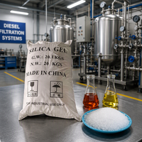 Sable de silice décolorant de haute pureté pour huile diesel, agent de blanchiment chimique, fabriqué en Chine