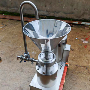 Molino coloidal de leche de <span class=keywords><strong>almendras</strong></span> de acero inoxidable de grado alimenticio Industrial molinillo de sésamo vertical y dividido para nueces procesador de carne de soja - Product Image 6