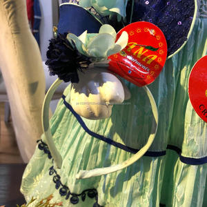 Boutons en bambou pour enfants, dentelle en coton, design fantaisie, pour fête, nouvelle collection - Product Image 5