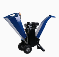 Capacité de déchiquetage de Chipper-60mm de bois à essence 7HP directe d'usine | Certifié CE avec moteur Ducar OHV