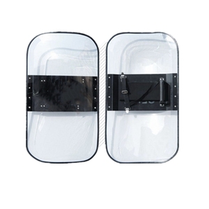 Scudo PC Leggero Rotondo Personalizzabile con Logo Trasparente 90*50cm - Product Image 1